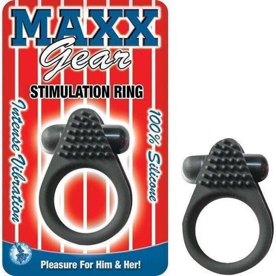 Maxx Gear Stimulation Single Bullet Vibrator Couples Ring - Romantic Blessings
