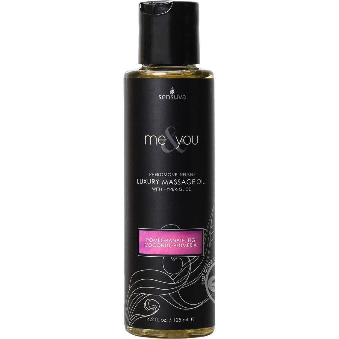 Me & You Pheromone Infused Luxury Massage Oil 4.2 Oz with Hyper Glide - Romantic Blessings