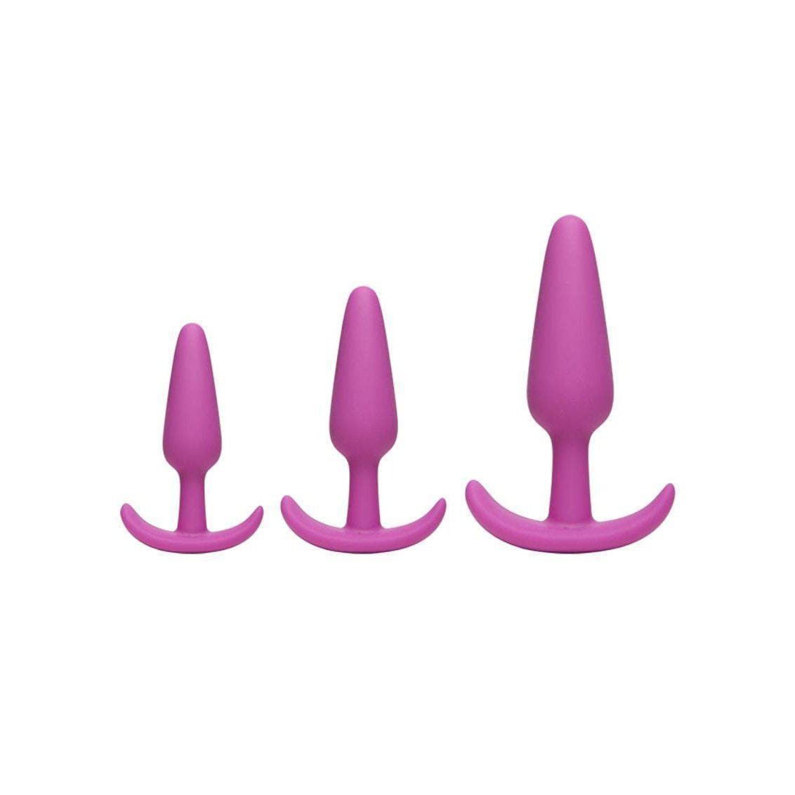 Mood Naughty 1 Trainer Silicone 3-Piece Anal Training Set - Romantic Blessings