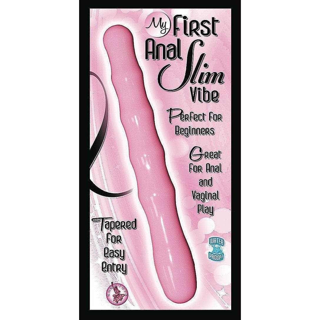 My First Anal Slim Tapered Waterproof Vibrator - Romantic Blessings