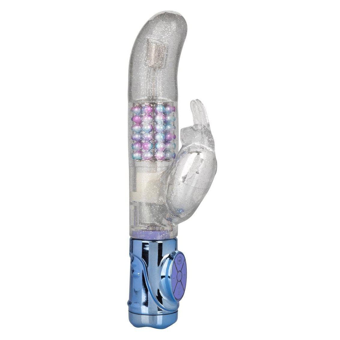 Naughty Bits Party in my Pants Jack Rabbit Rotating and Gyrating Vibrator with LED Lights - Romantic Blessings