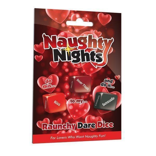 Naughty Nights Frisky and Raunchy Dare Adult Couples Foreplay Dice Game - Romantic Blessings