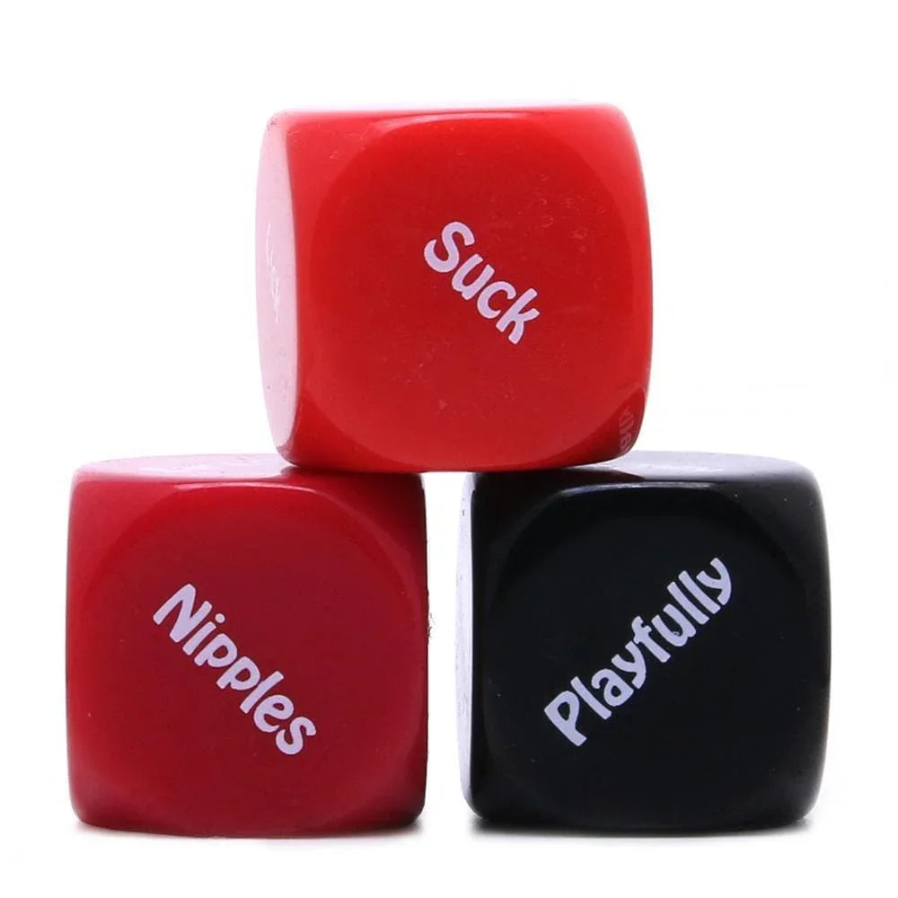 Naughty Nights Frisky and Raunchy Dare Adult Couples Foreplay Dice Game - Romantic Blessings