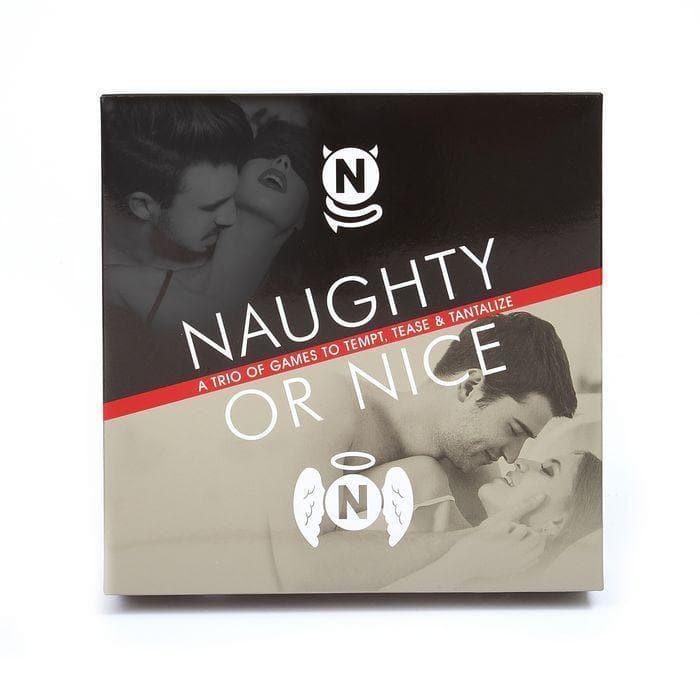Naughty Or Nice Couples Trio of Sexual Exploration Games to Tempt Tease and Tantalize - Romantic Blessings