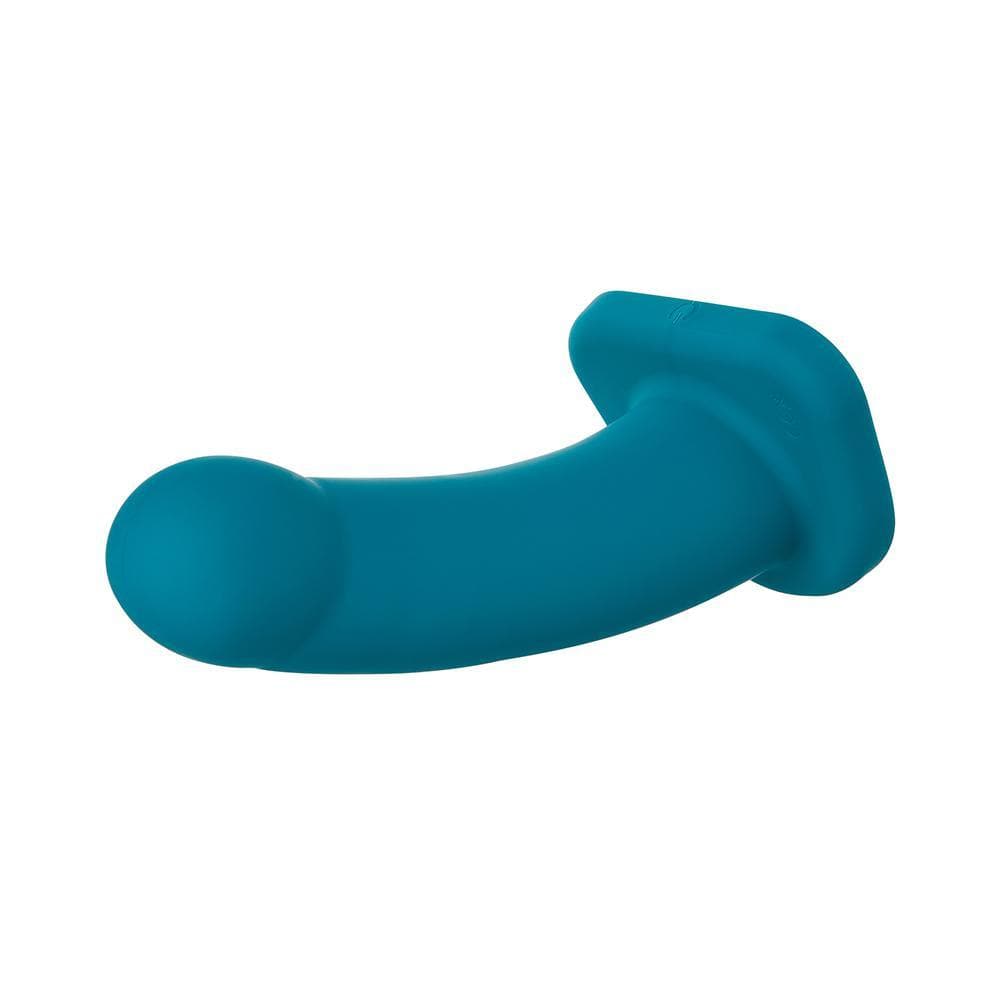 Nexus Collection Lennox 8 in Hollow Vibrating Silicone Sheath Dildo - Romantic Blessings