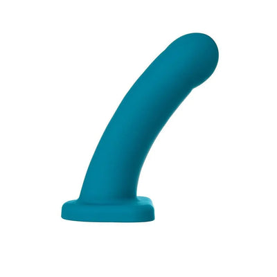 Nexus Collection Lennox 8 in Hollow Vibrating Silicone Sheath Dildo - Romantic Blessings
