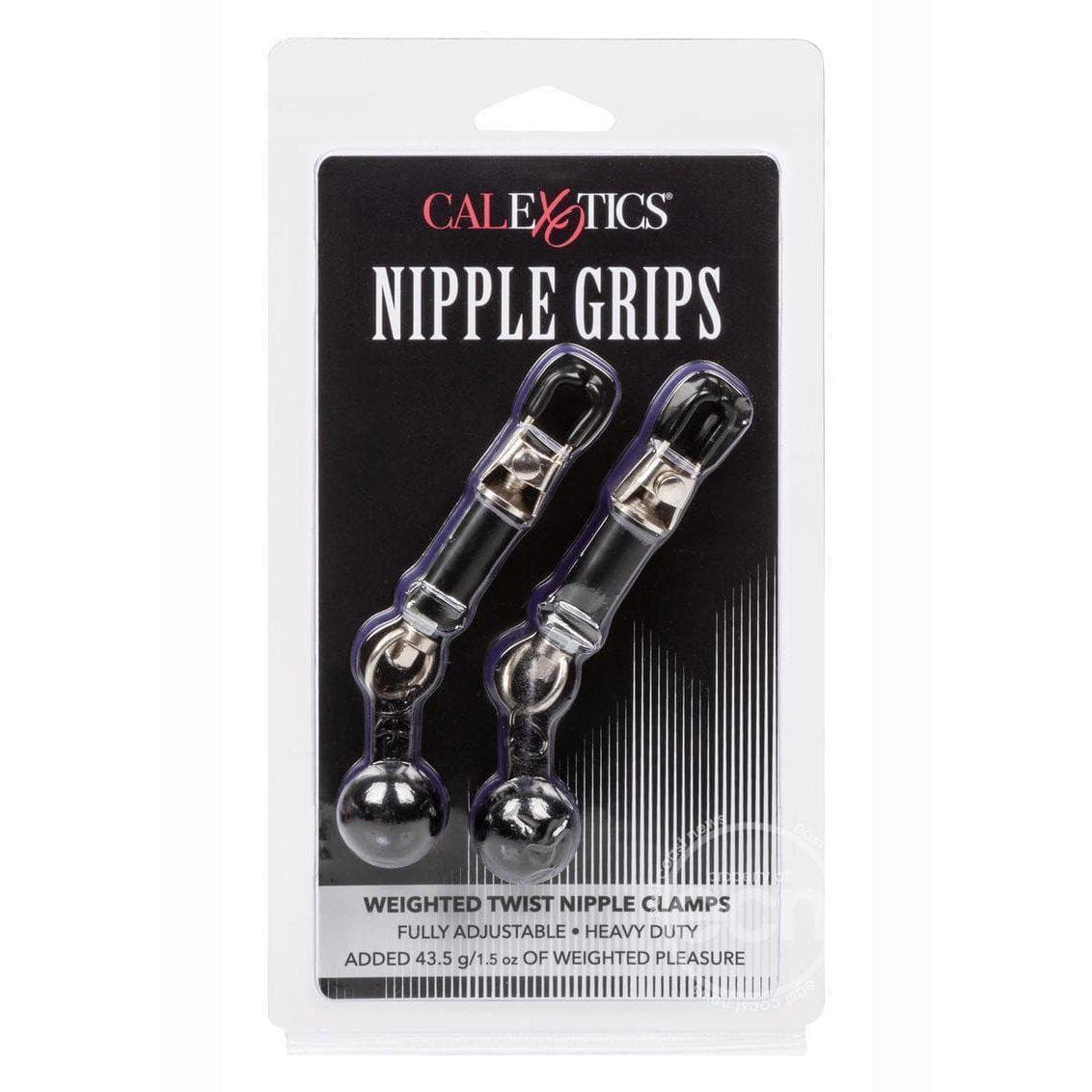 Nipple Grips Weighted Twist Nipple Clamps - Romantic Blessings