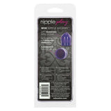 Nipple Play Mini PVC Plastic Fun Squeezable Nipple Stimulation Suckers - Romantic Blessings