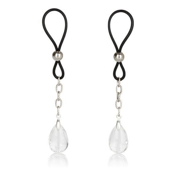 Nipple Play Non Piercing Fully Adjustable Nipple Jewelry with Dangling Pendants - Romantic Blessings