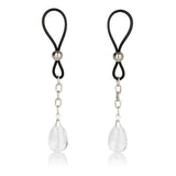 Nipple Play Non Piercing Fully Adjustable Nipple Jewelry with Dangling Pendants - Romantic Blessings