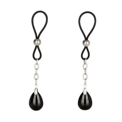 Nipple Play Non Piercing Fully Adjustable Nipple Jewelry with Dangling Pendants - Romantic Blessings