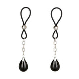 Nipple Play Non Piercing Fully Adjustable Nipple Jewelry with Dangling Pendants - Romantic Blessings
