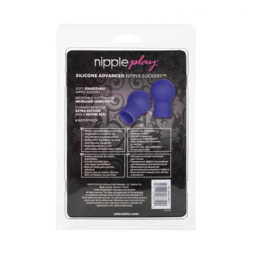 Nipple Play Silicone Advanced Nipple Suckers with Intense Suction - Romantic Blessings