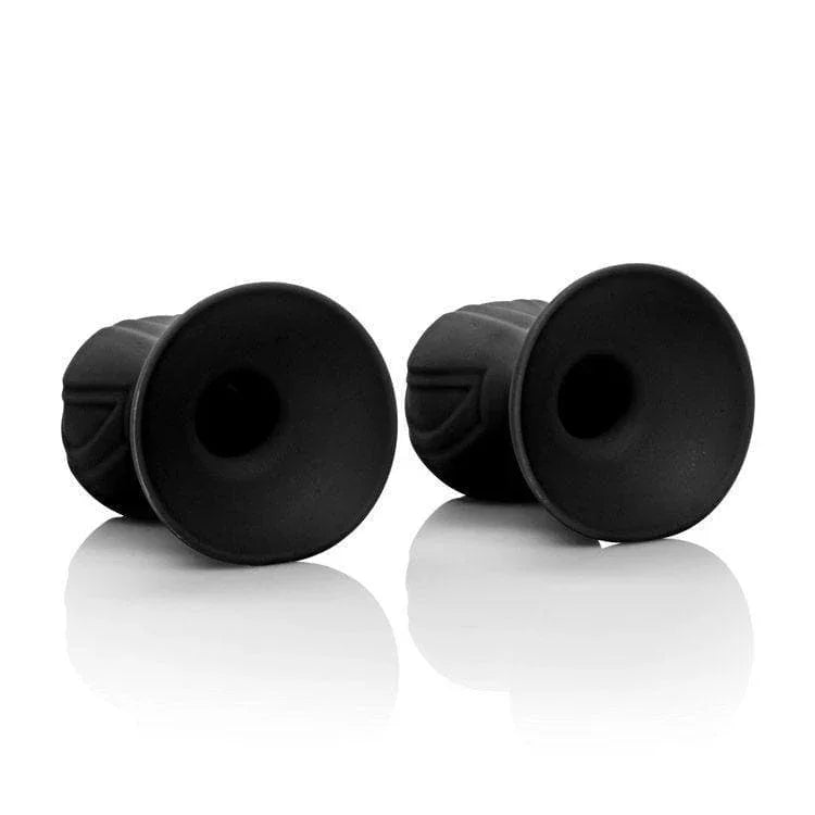 Nipple Play Silicone Pro Full Coverage Nipple Suckers Black - Romantic Blessings