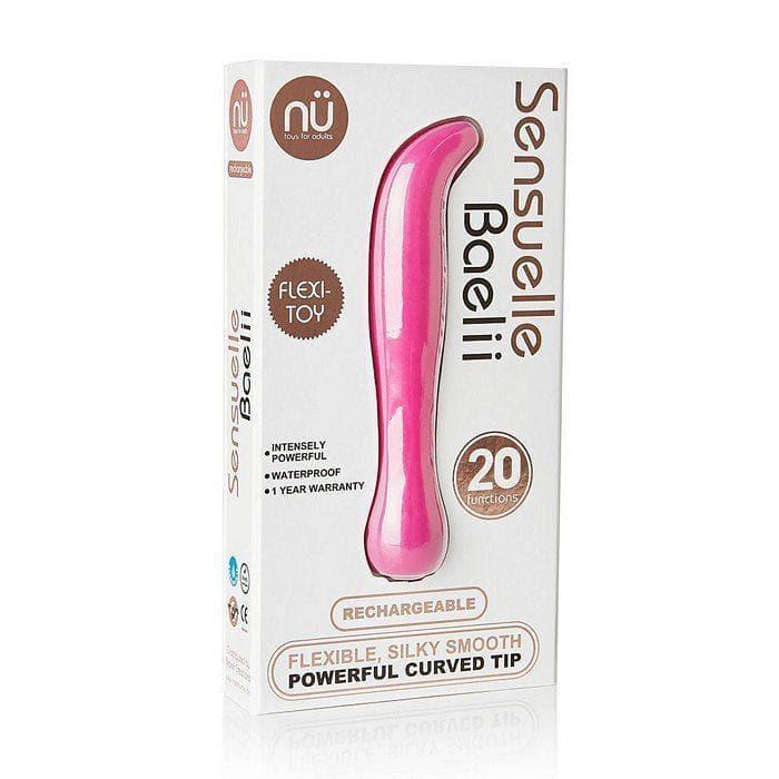 Nu Sensuelle Baelii 2 Flexible  20 Function G Spot Vibrator - Romantic Blessings