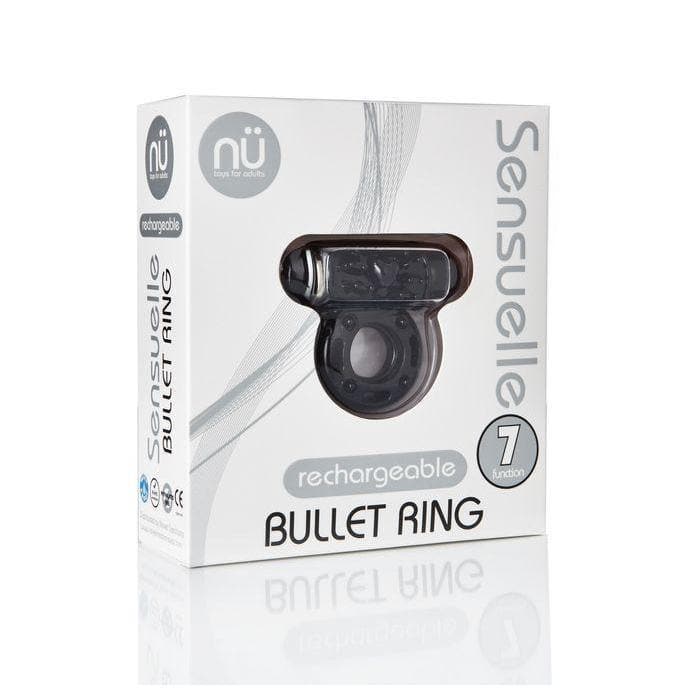 Nu Sensuelle Bullet 7 Function Couples Vibrating Penis Ring - Romantic Blessings