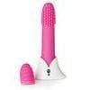 Nu Sensuelle Point Plus 20-Function Rechargeable Silicone Bullet Vibrator with Textured Tips - Romantic Blessings