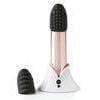 Nu Sensuelle Point Plus 20-Function Rechargeable Silicone Bullet Vibrator with Textured Tips - Romantic Blessings