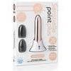 Nu Sensuelle Point Plus 20-Function Rechargeable Silicone Bullet Vibrator with Textured Tips - Romantic Blessings