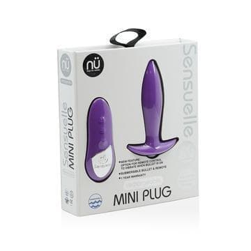 Nu Sensuelle Remote Control 15 Function Vibrating Mini Butt Plug - Romantic Blessings