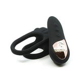 Nu Sensuelle Silicone 15 Function Remote Control Bullet Couples Penis Ring XLR8 with Turbo Boost - Romantic Blessings