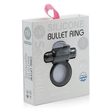 Nu Sensuelle Silicone 7 Function Vibrating Bullet Penis Ring for Couples - Romantic Blessings