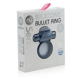 Nu Sensuelle Silicone 7 Function Vibrating Bullet Penis Ring for Couples - Romantic Blessings