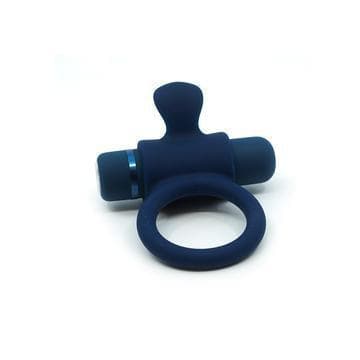 Nu Sensuelle Silicone 7 Function Vibrating Bullet Penis Ring for Couples - Romantic Blessings