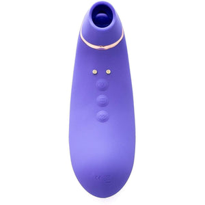 Nu Sensuelle Trinitii 26 Function Rechargeable Flickering Tongue Vibrator with Suction - Romantic Blessings