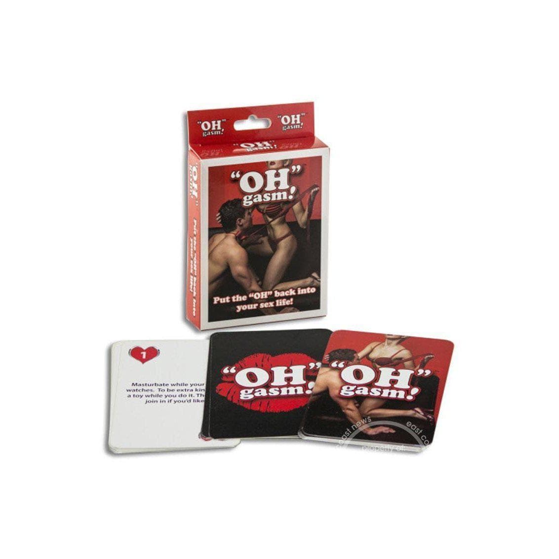Oh Gasm Sexy Adult Couples Card Game - Romantic Blessings