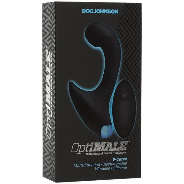 Optimale Prostate Curve Silicone Wireless Remote Rechargeable 7 Function Vibrator - Romantic Blessings