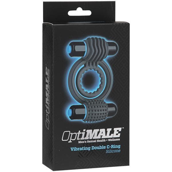 Optimale Vibrating Double Bullet 10 Function Vibrating C-ring for Couples - Romantic Blessings