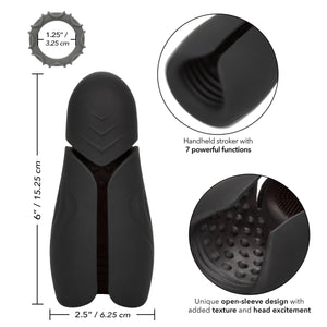 Optimum Power Elite Pro Silicone Rechargeable Male Stroker - Romantic Blessings