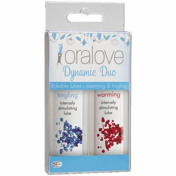 Oralove 2 Pack Intensely Stimulating Oral Sex Enhancement Warming & Tingling Lube - Romantic Blessings