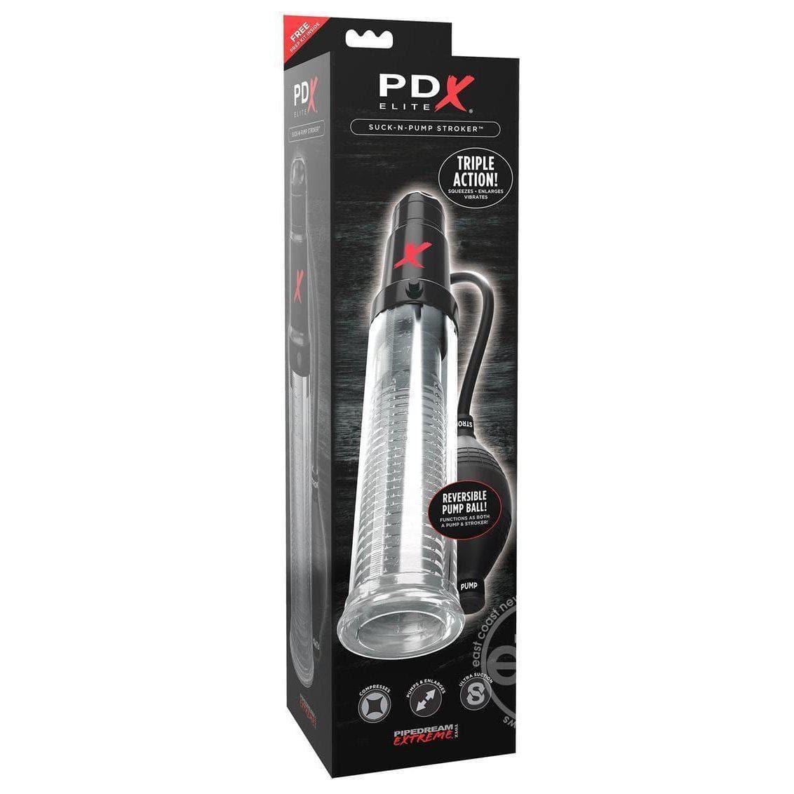 PDX Elite Suck-N-Pump Stroker Triple Action Pump - Romantic Blessings