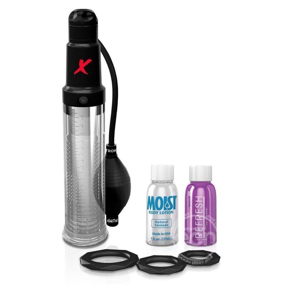 PDX Elite Suck-N-Pump Stroker Triple Action Pump - Romantic Blessings