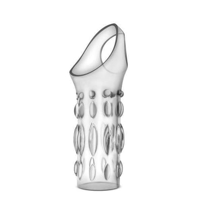 Performance Male Enlargement Studded Girth Enhancement Sleeve Penis Ring Clear - Romantic Blessings