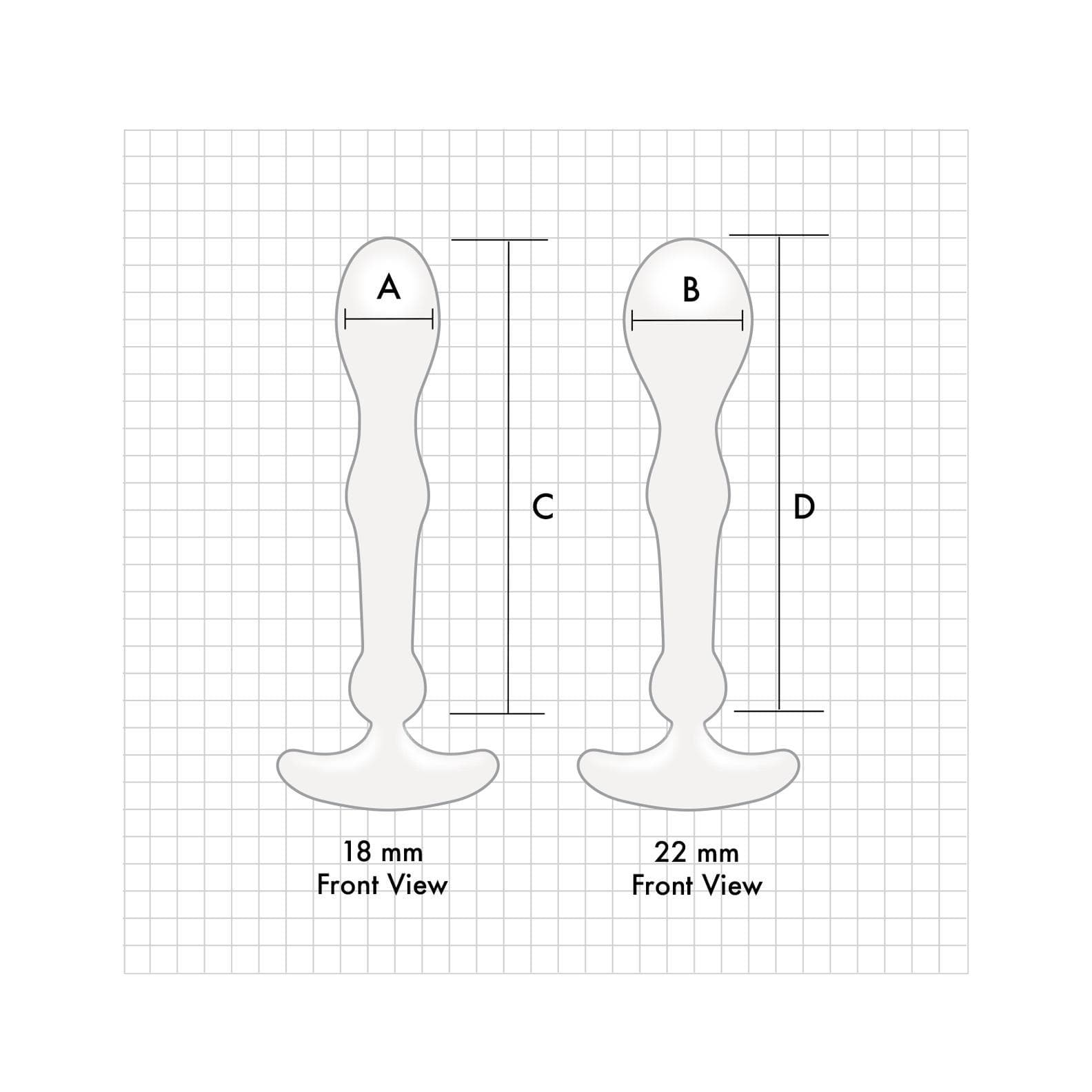 Aneros Peridise Unisex Anal Stimulator 2-Pack - Romantic Blessings