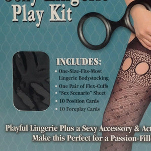 Play With Me Lingerie Naughty Sexy Lingerie Couples Erotic Play Kit - Romantic Blessings