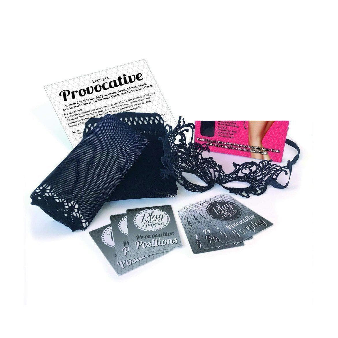 Play With Me Lingerie Provocative Sexy Lingerie Couples Erotic Play Kit - Romantic Blessings