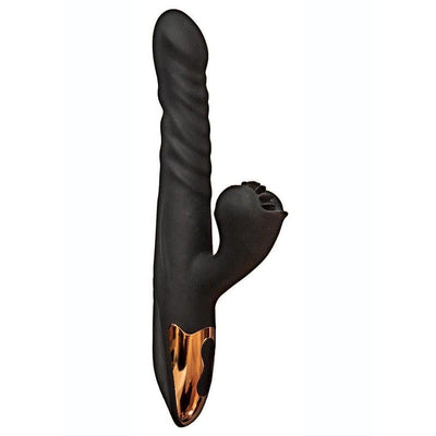 Princess Silicone Rechargeable Heat-Up Spinning Thruster - Romantic Blessings