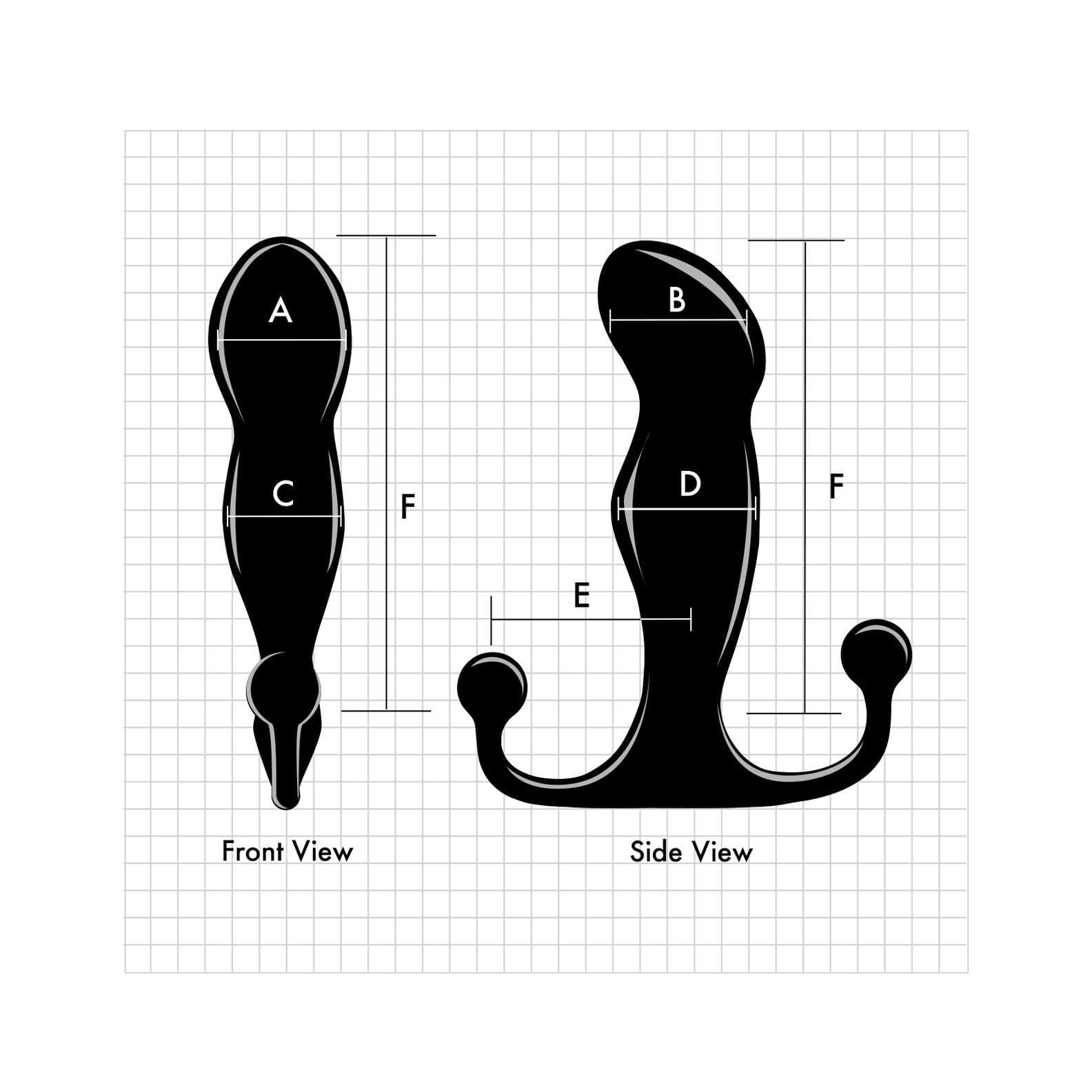 Aneros Progasm Prostate Stimulator Black Ice - Romantic Blessings