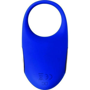Rechargeable 10 Speed Waterproof Silicone Couples Penis Ring - Romantic Blessings