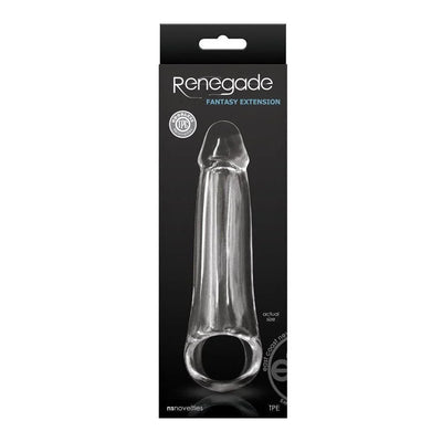 Renegade Fantasy Penis Extension Clear - Romantic Blessings
