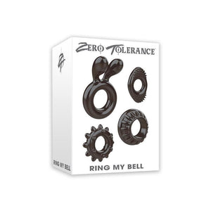 Ring My Bell 4 Design Pack Waterproof Penis Erection Enhancement Rings - Romantic Blessings