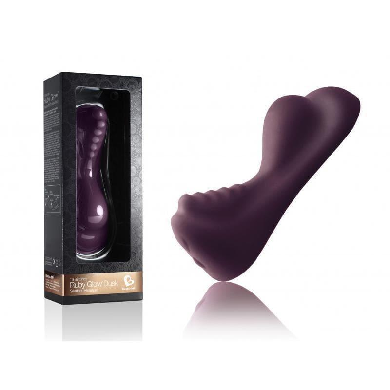 Ruby Glow Saddle 10 Speed Vibrator for the Seated Lady - Dusk - Romantic Blessings