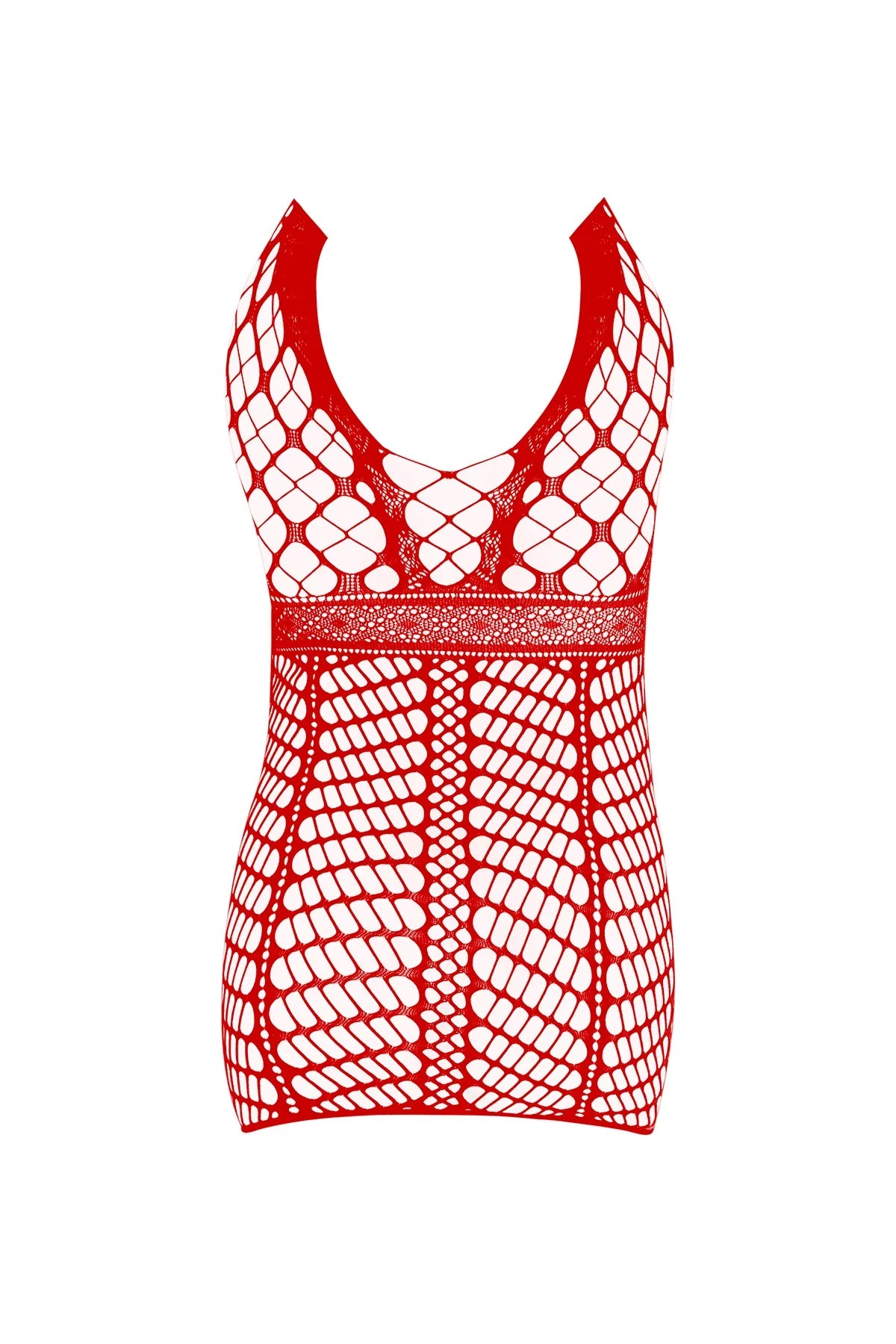 Magic Silk Seamless Dress Red One Size