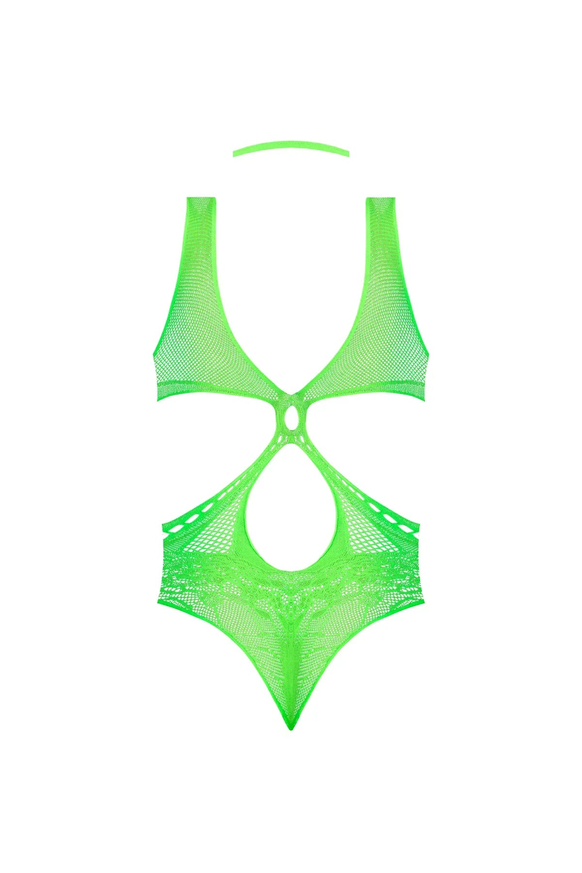 Magic Silk Seamless Teddy Lime One Size