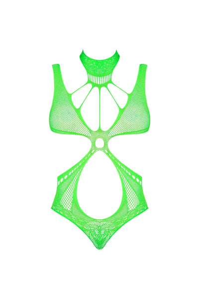 Magic Silk Seamless Teddy Lime One Size