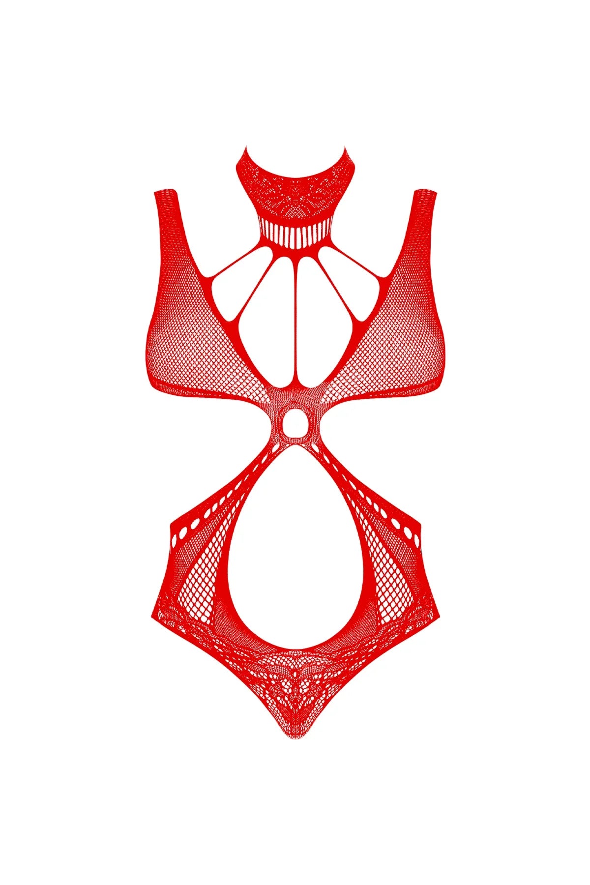 Magic Silk Seamless Teddy Red One Size